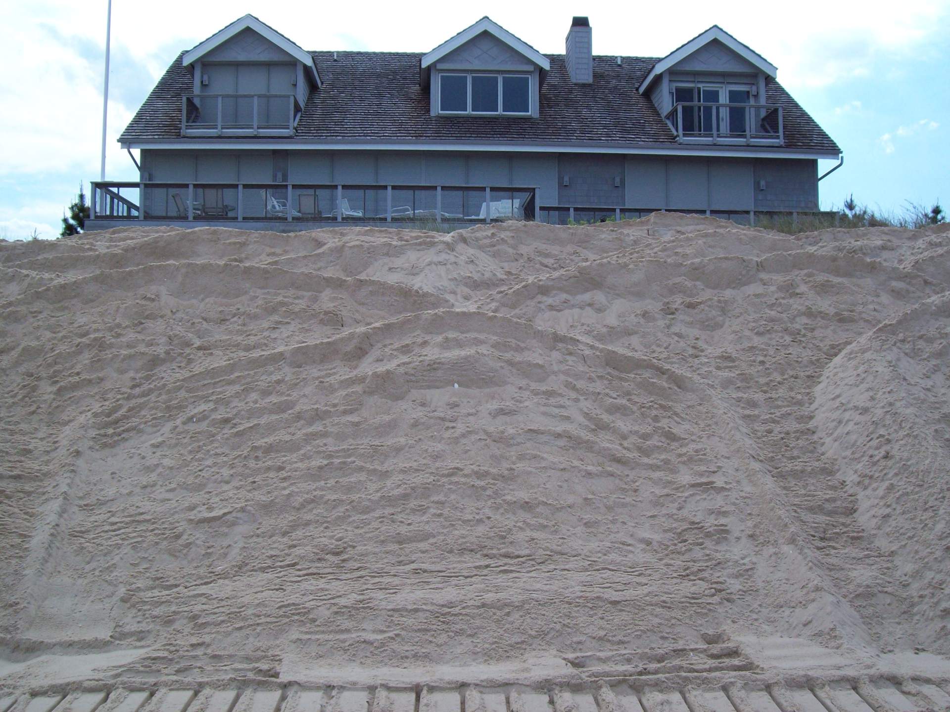 Private Residence in North Bethany dune restoration