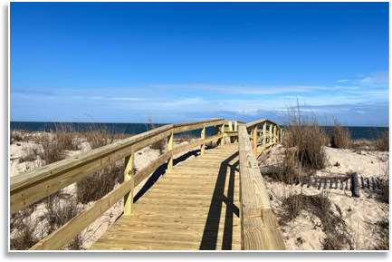 The Chancellery-Indian Beach dune crossover