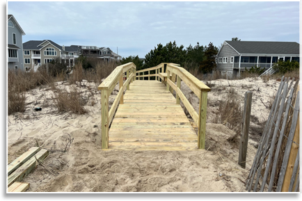 The Chancellery-Indian Beach access ramp